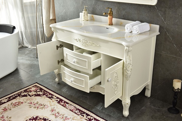 Mẫu tủ chậu lavabo tân cổ điển đẹp